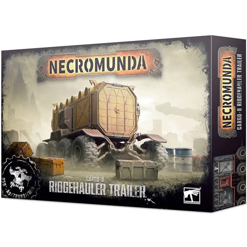 Necromunda Cargo 8 Ridgehauler Trailer