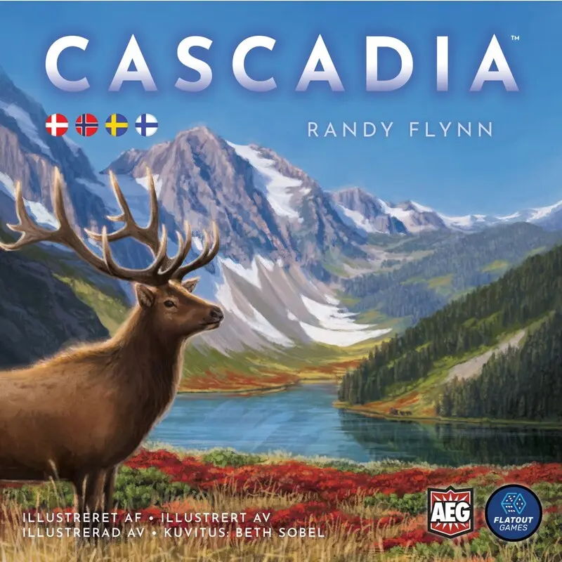 Cascadia Brettspill - Norsk