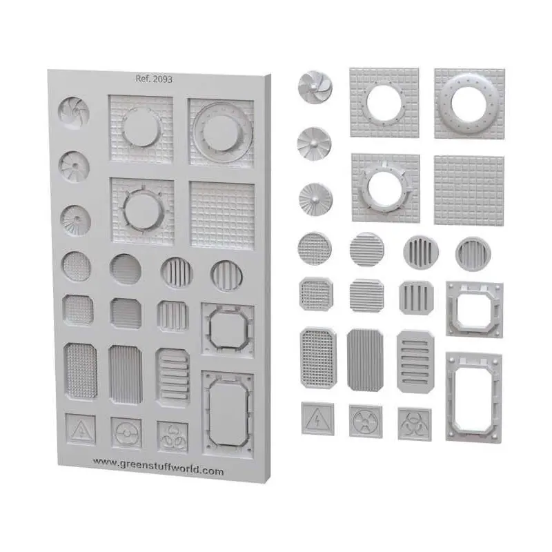 Silicone Molds Industrial Grids & Fans