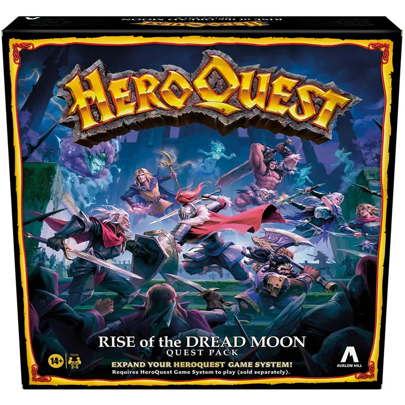 HeroQuest Rise of the Dread Moon Exp