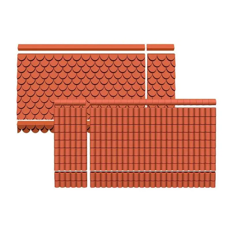 Silicone Molds Rooftops 1:35