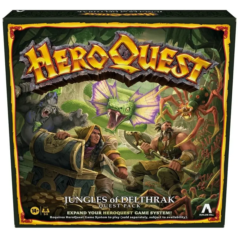 HeroQuest Jungles of Delthrak Expansion