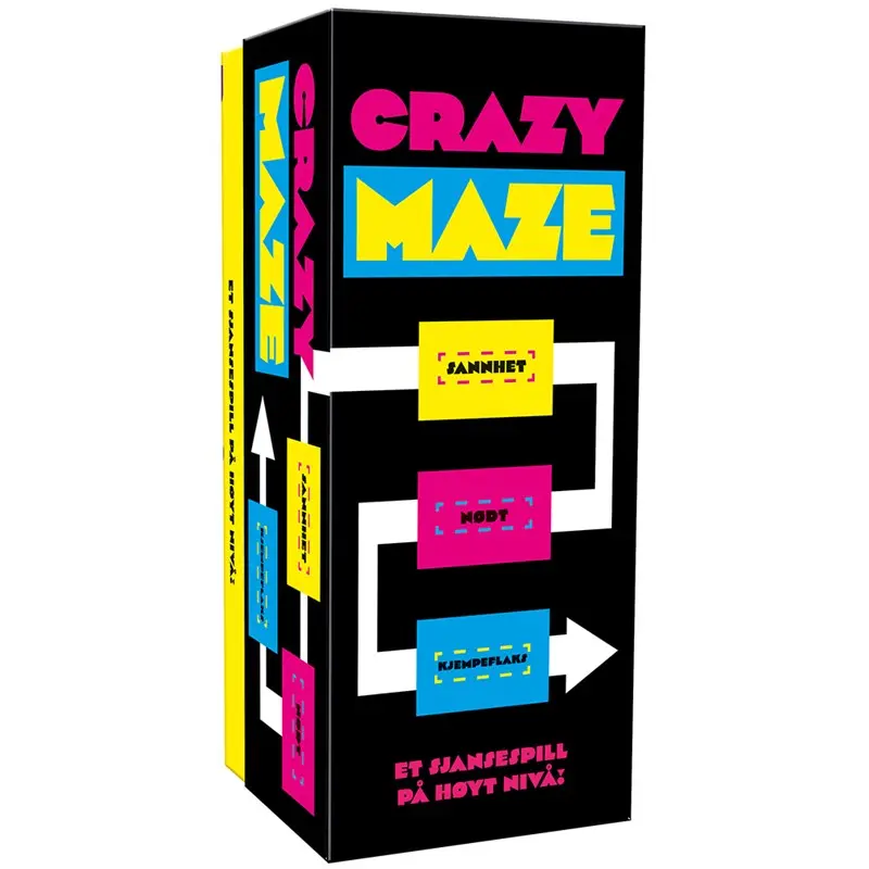 Crazy Maze Partyspill