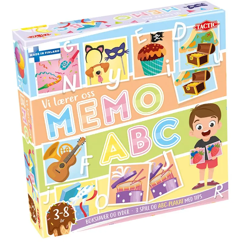 ABC Memo Lærespill