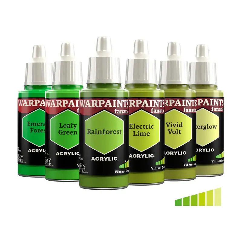 Flexible Triad Vibrant Greens
