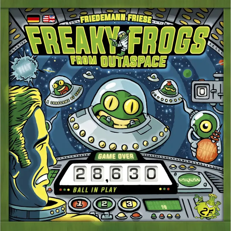 Freaky Frogs from Outaspace Brettspill