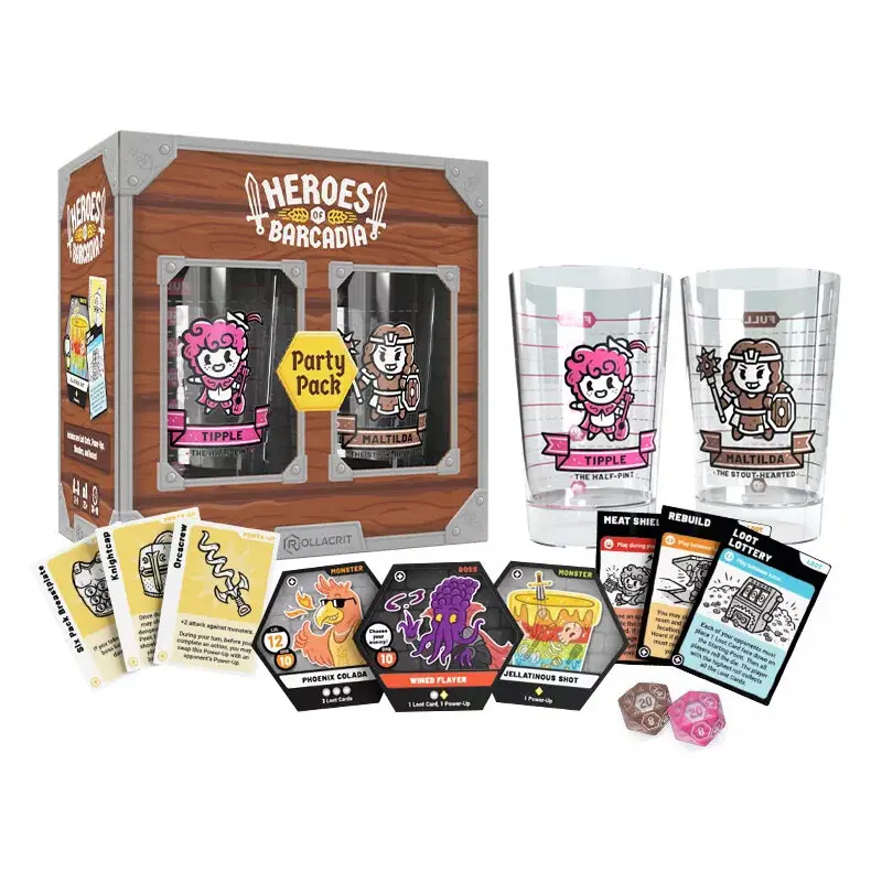 Heroes of Barcadia Party Pack Expansion