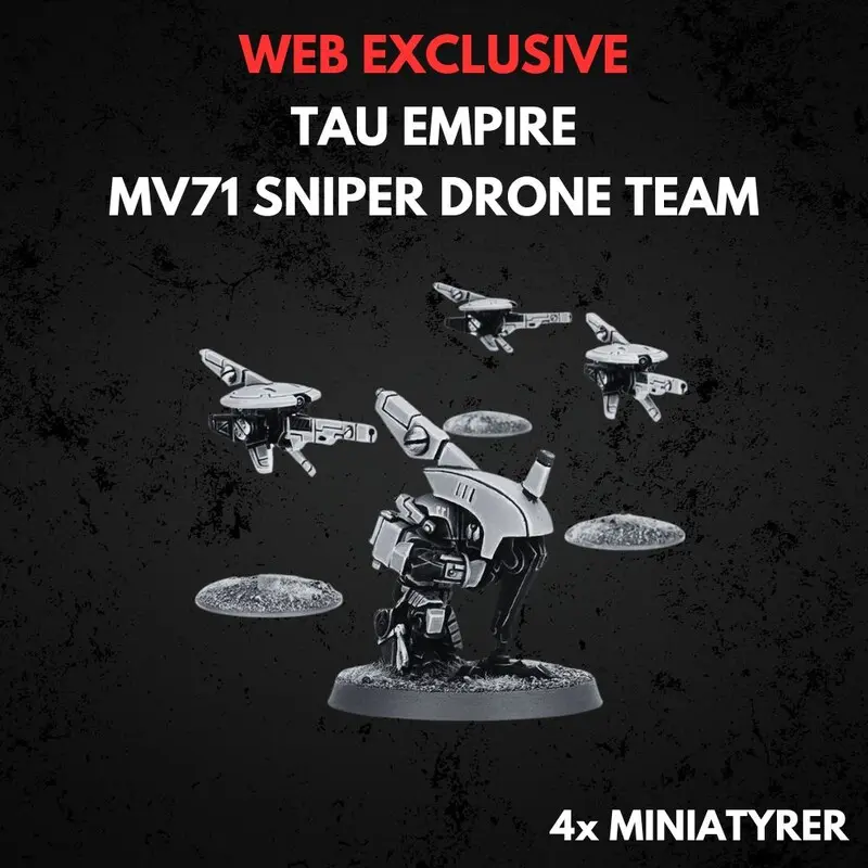 Tau Empire MV71 Sniper Drone Team