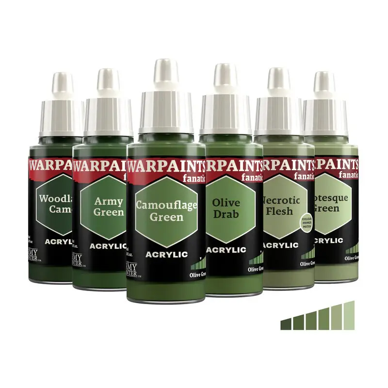 Flexible Triad Olive Greens