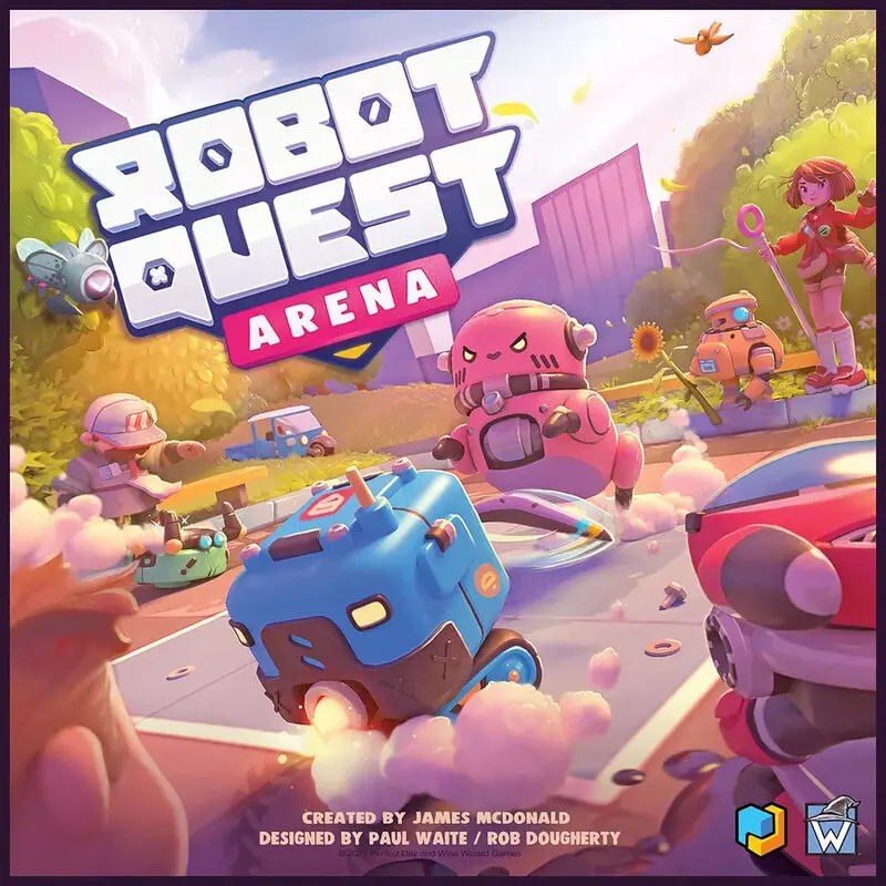Robot Quest Arena Brettspill