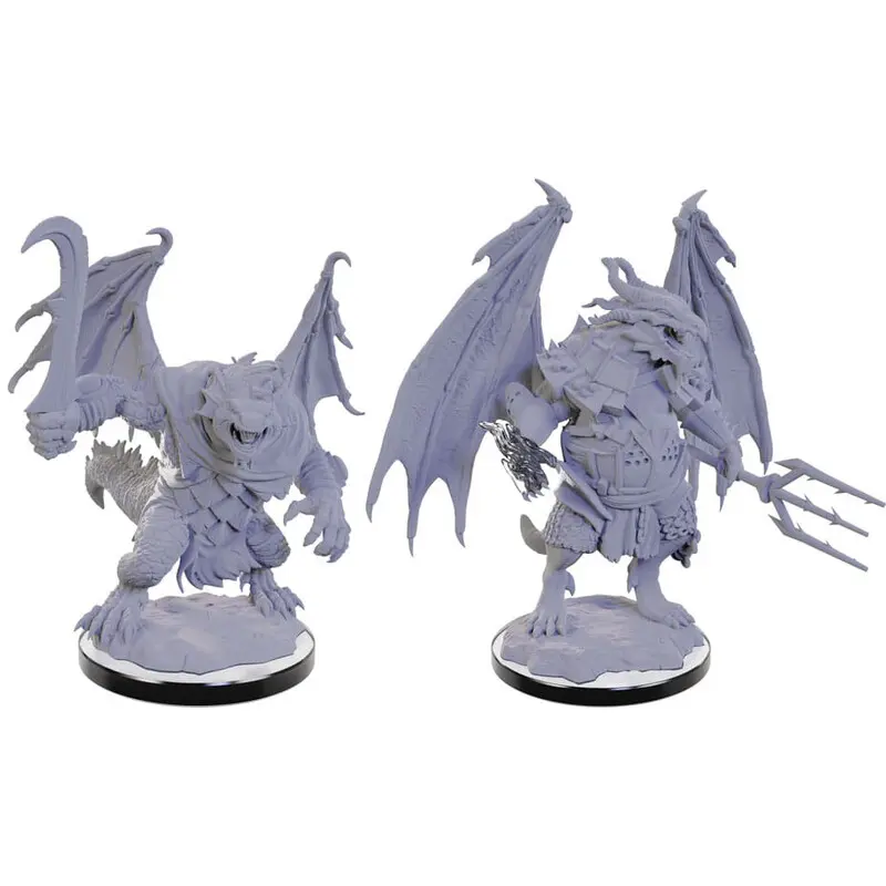 D&D Figur Nolzur Draconian Mage+Soldier