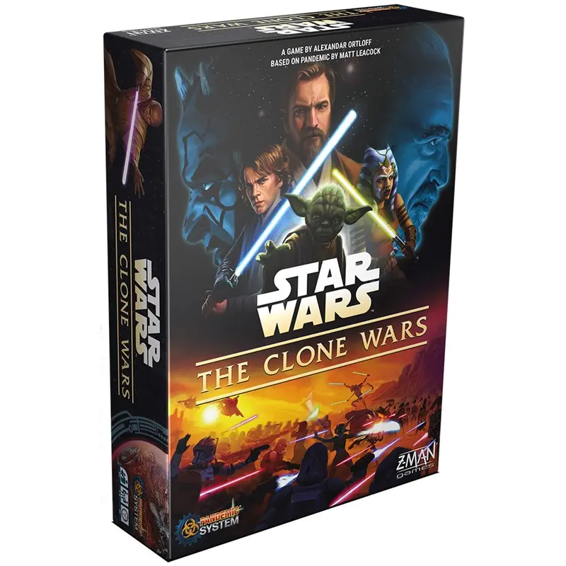 Star Wars The Clone Wars Brettspill
