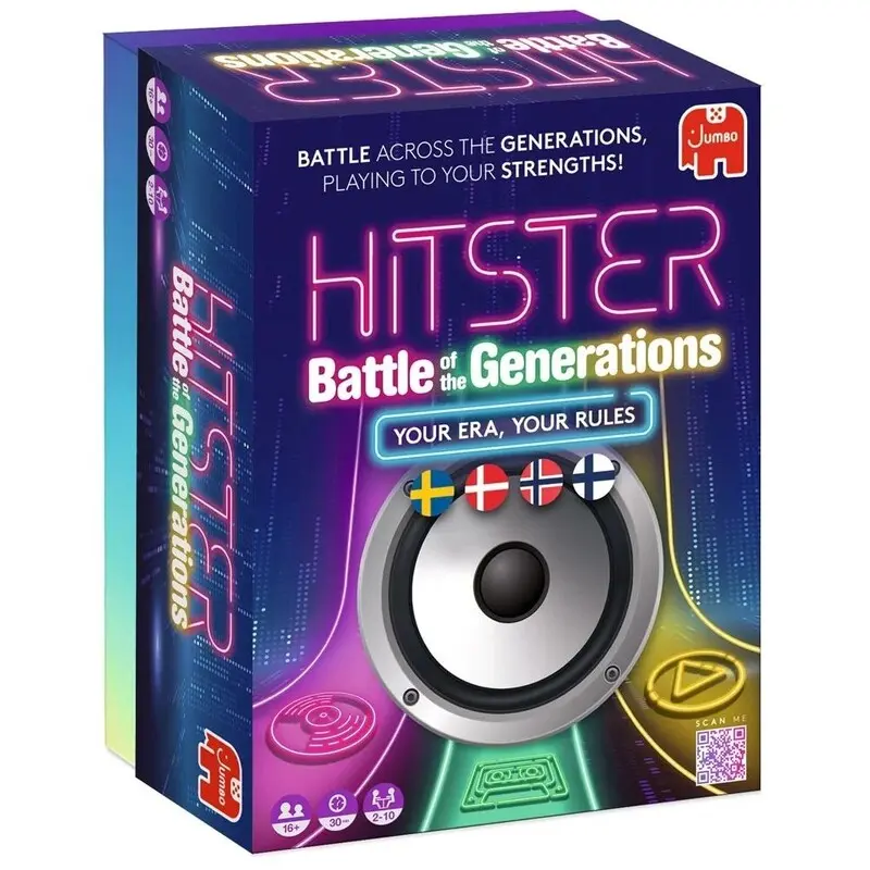 Hitster Battle of Generations Partyspill