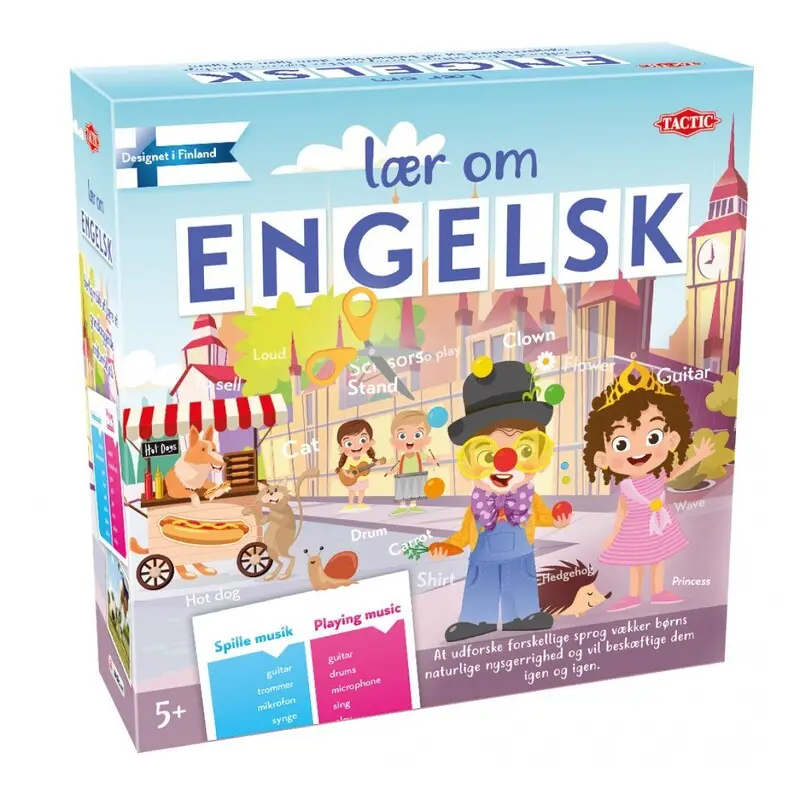 Lær om Engelsk - DANSK