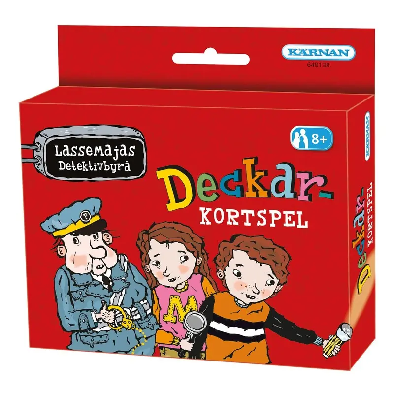 Lassemaja Deckarspelet - SVENSK