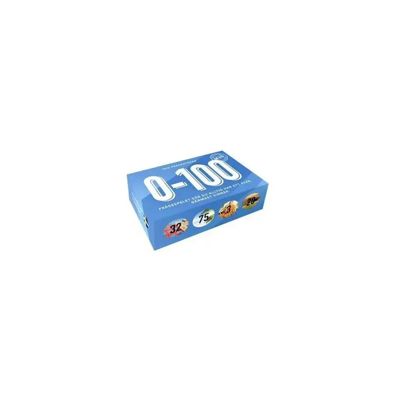 0-100 Mini Blå - SVENSK