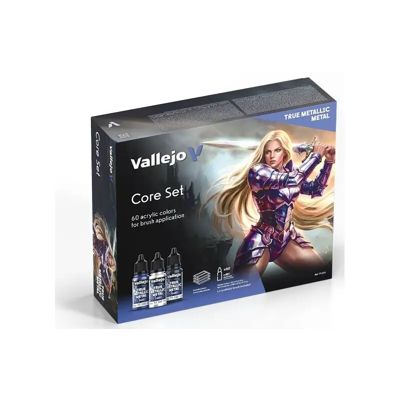 Vallejo True Metallic Core Set
