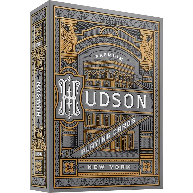 Theory 11 Kortstokk Black Hudson