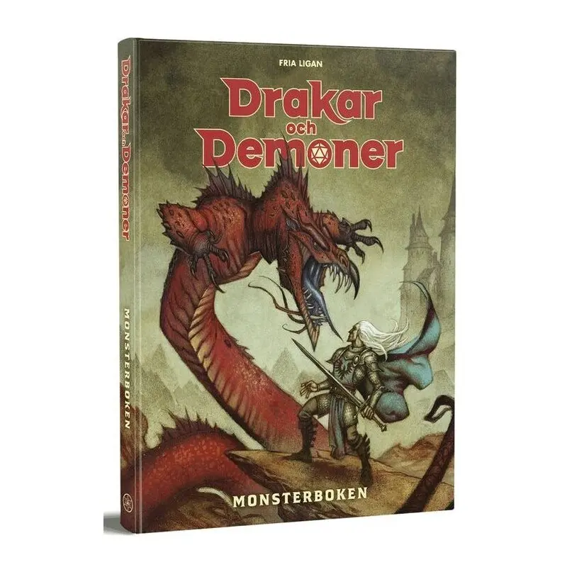 Drakar och Demoner Monsterboken - SVENSK