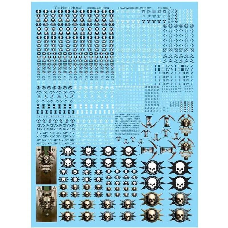 Death Guard Legion Transfer Sheet