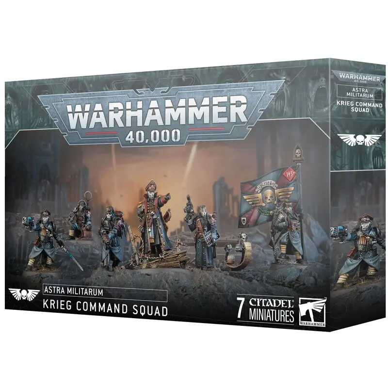 Astra Militarum Krieg Command Squad