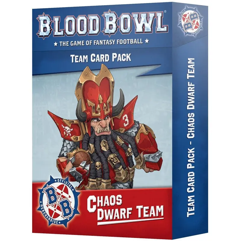 Blood Bowl Chaos Dwarf Team
