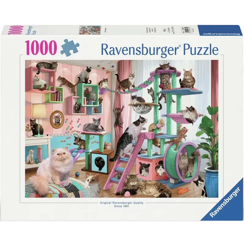 Cat Tree Heaven 1000 biter Puslespill