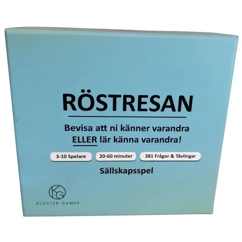 Röstresan - SVENSK