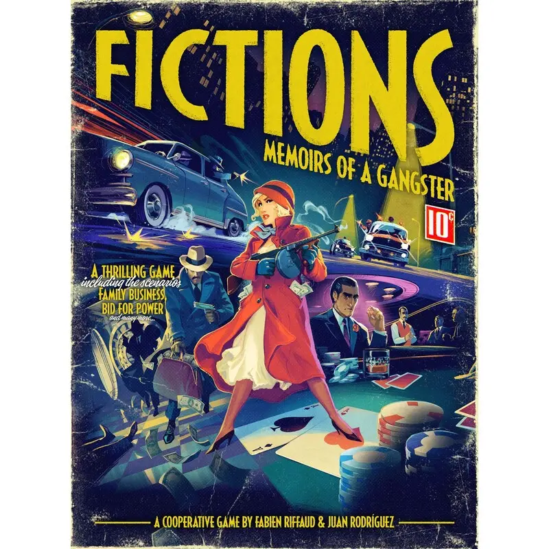 Fictions Memoirs Gangster Brettspill