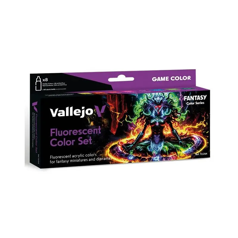 Vallejo Game Color Fluorescent Set