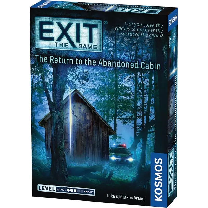 EXIT Return Abandoned Cabin Brettspill