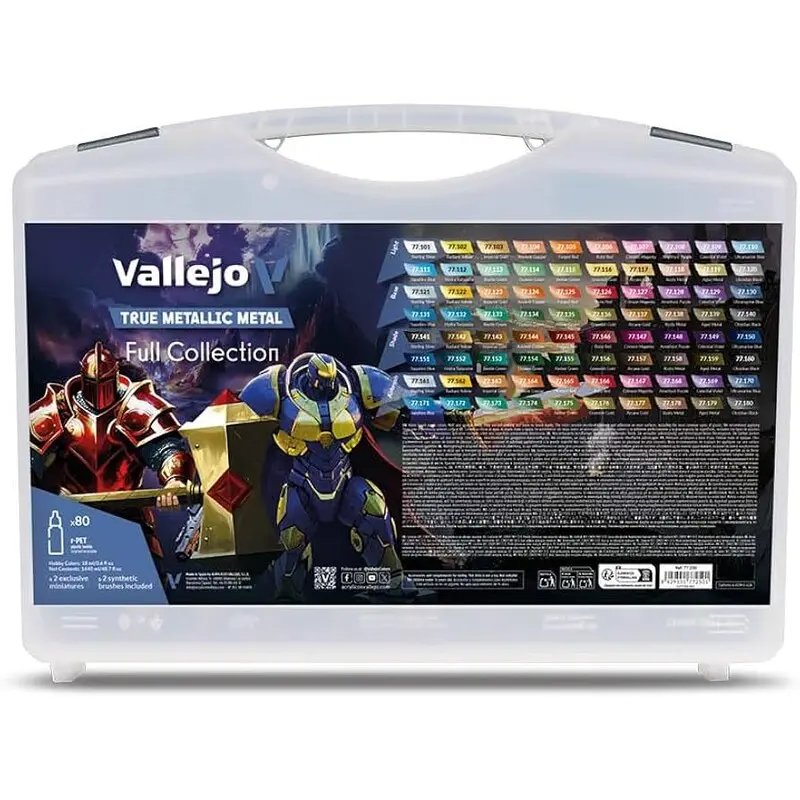 Vallejo True Metallic Full Collection