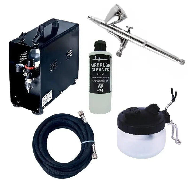 Airbrush Startpakke BEGYNNER Komplett