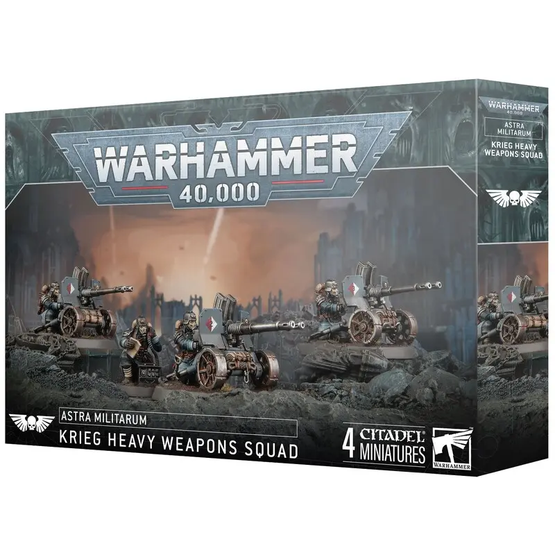 Astra Militarum Krieg Heavy Weapon Squad