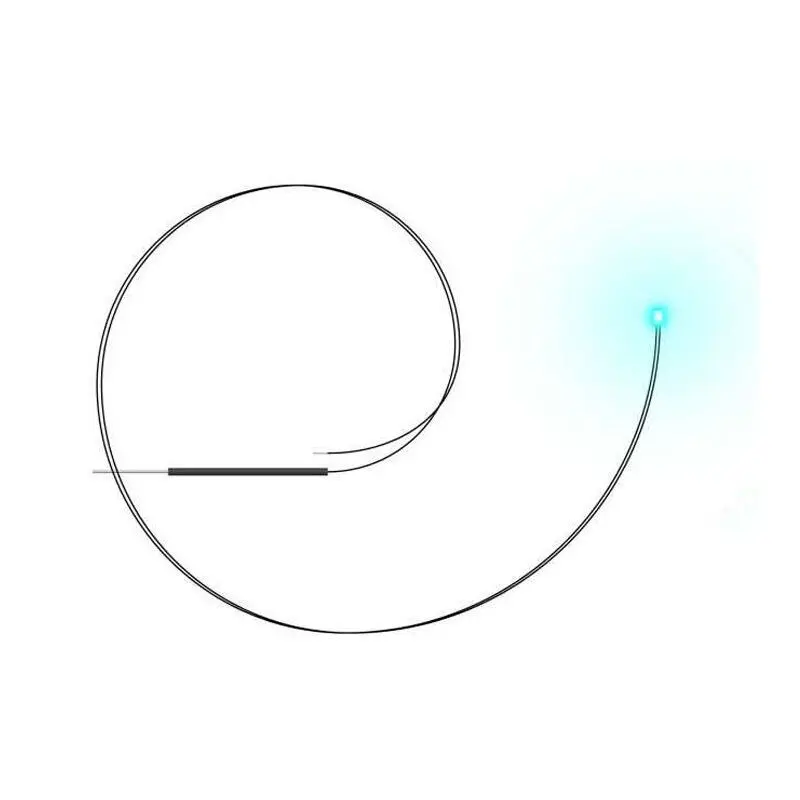 LED Light Cold White - 1mm (10 stk)