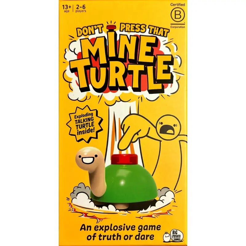 Dont Press that Mine Turtle Brettspill