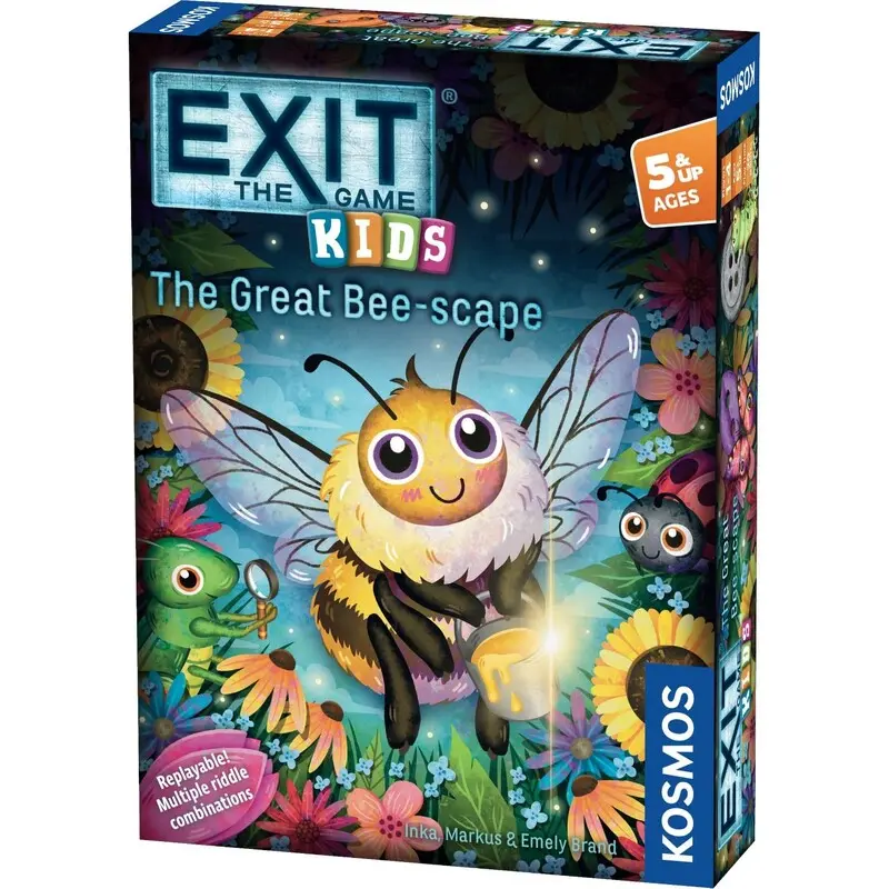 EXIT Kids The Great Bee-scape Brettspill