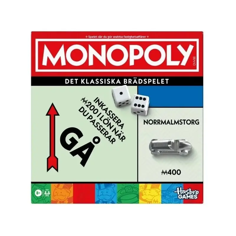 Monopoly Brettspill - SVENSK