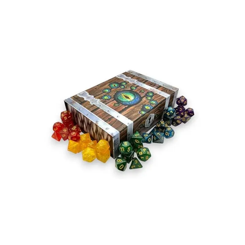 Mimic Chest and Treasure Dice Coll