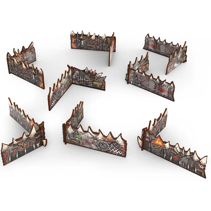 Matched Play Low Walls Orks - x8