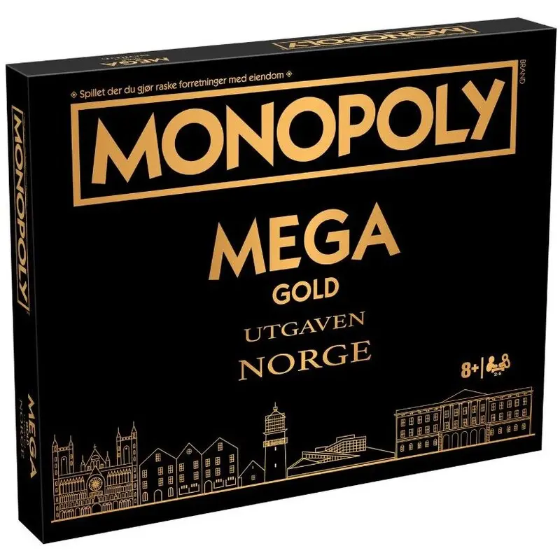 Monopoly Mega Gold Edition Brettspill
