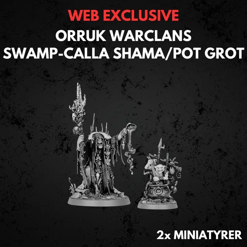 Orruk Warclans Swampcalla Shama Pot-Grot