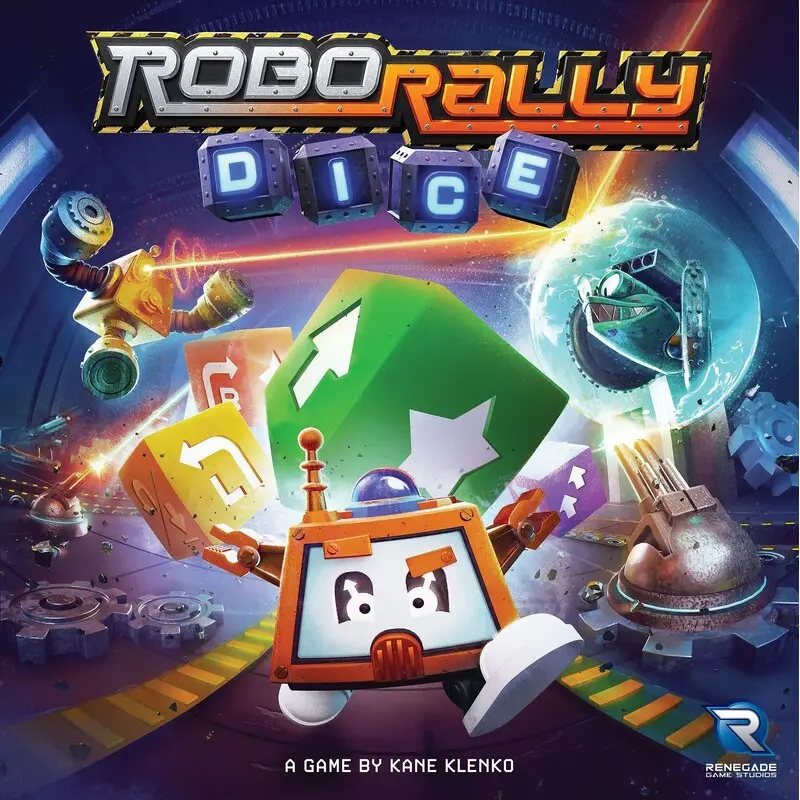 Robo Rally Dice Brettspill