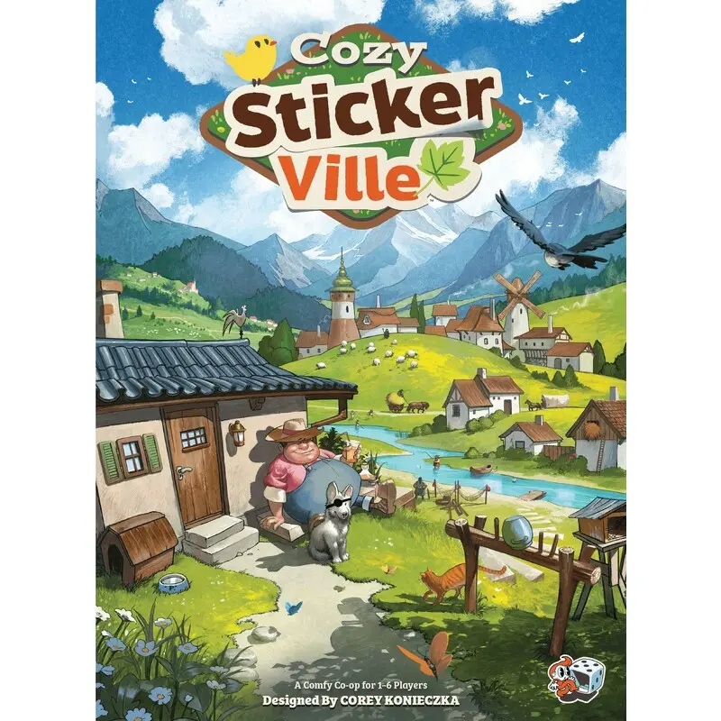 Cozy Stickerville Brettspill