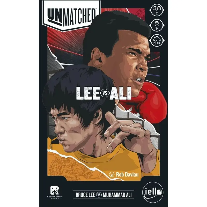 Unmatched Lee vs Ali Brettspill