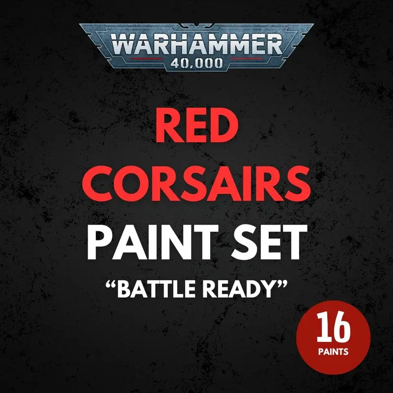 Red Corsairs Paint Set