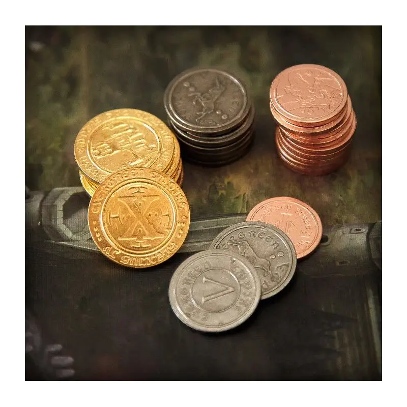 Metal Coins - Medieval - 50 stk