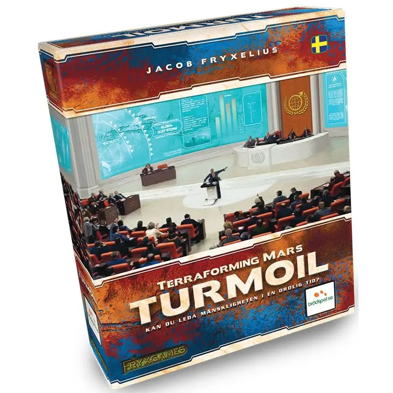 Terraforming Mars Turmoil - SVENSK