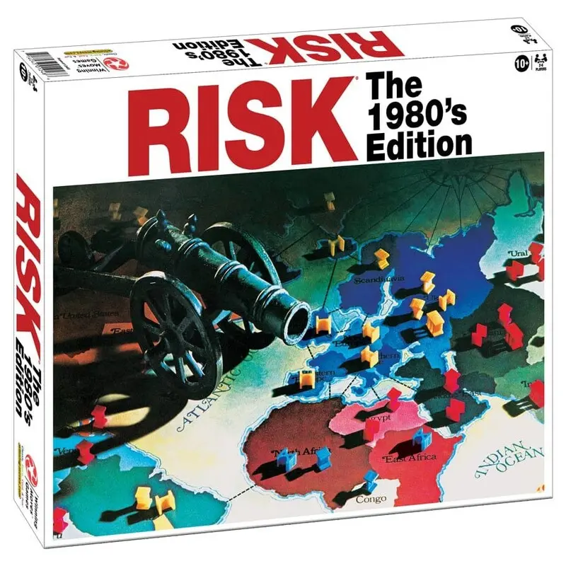 Risk The 1980s Edition Brettspill