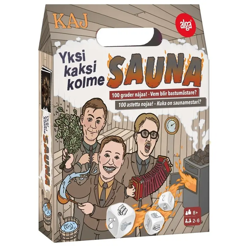 Yksi Kaksi Kolme Sauna - SVENSK